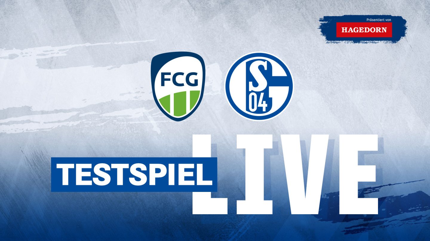 Live Auf Youtube Testspiel Beim Fc Gütersloh Fc Schalke 04 