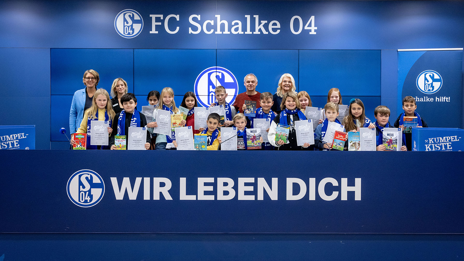 Vorlesewettbewerb auf Schalke