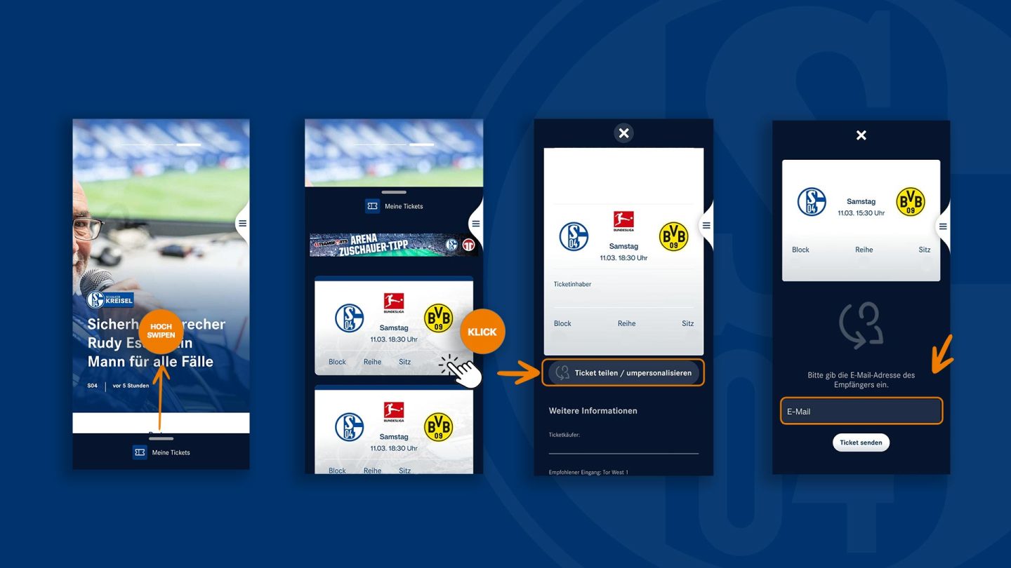Schalke 04 App - E-Ticket