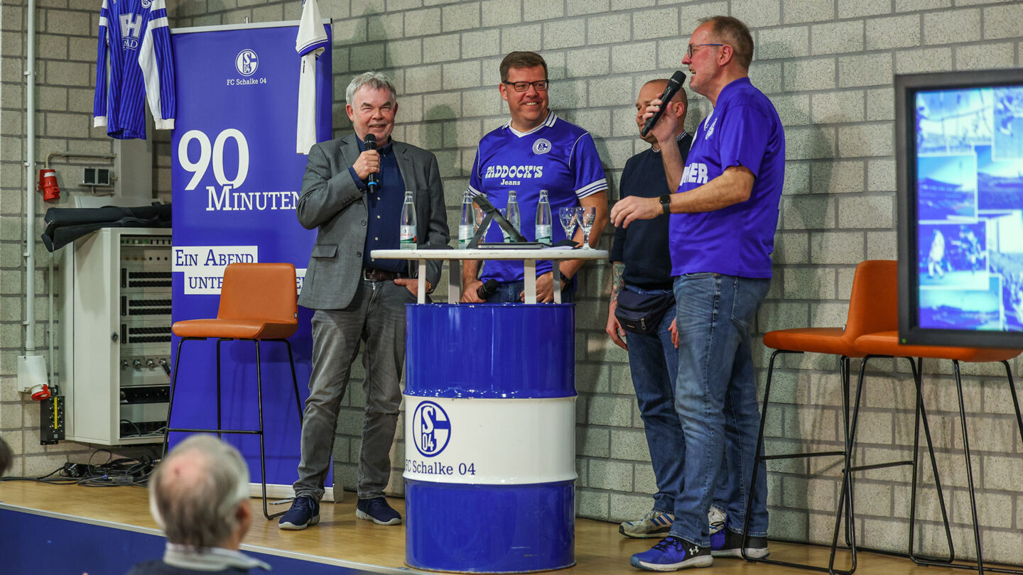 Ein Abend unter Schalkern: „50 Jahre Parkstadion“ – als Siebert den Tresor nicht zubekam