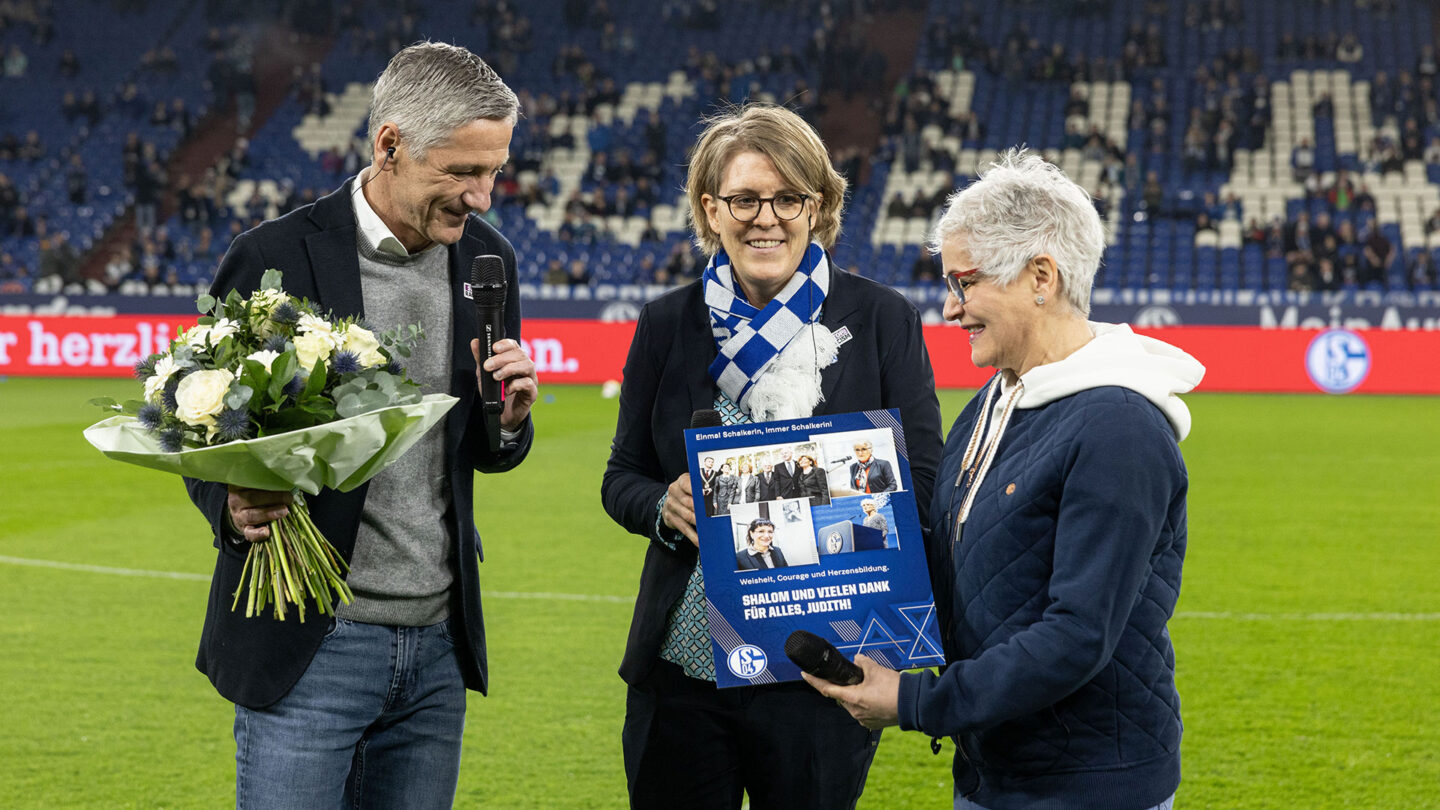 S04 sagt Danke: Judith Neuwald-Tasbach legt Amt als Vorsitzende der jüdischen Gemeinde Gelsenkirchen nieder