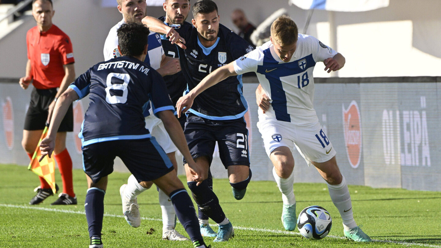 Jere Uronen gegen San Marino