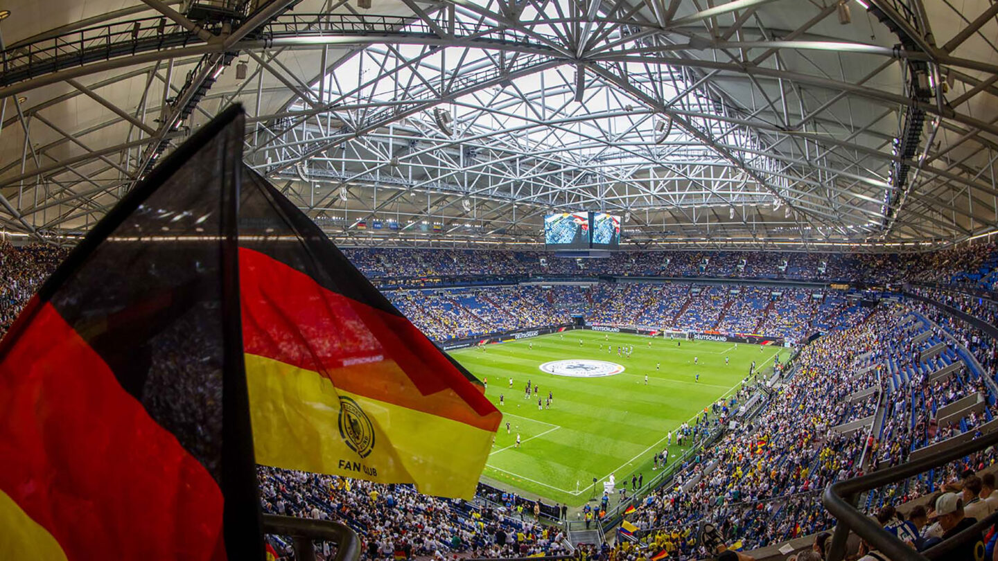 Länderspiel in der Arena