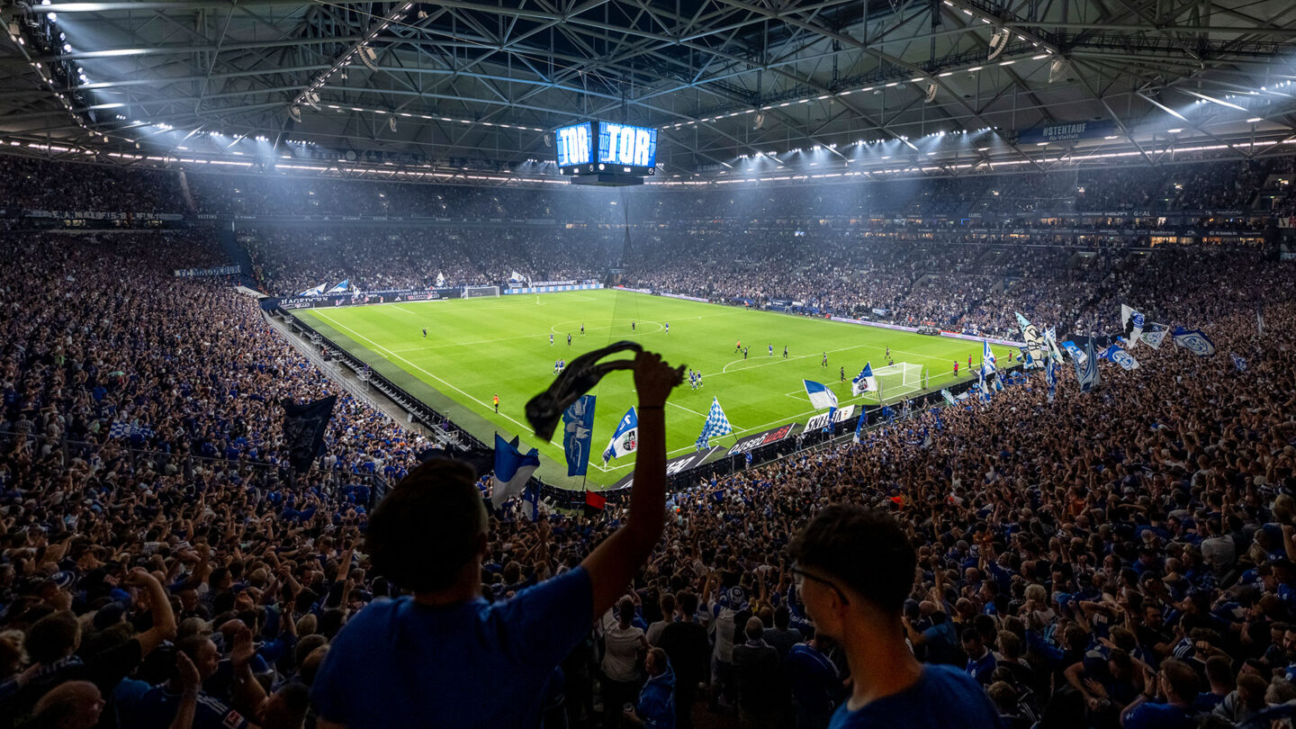 Fans in der VELTINS-Arena
