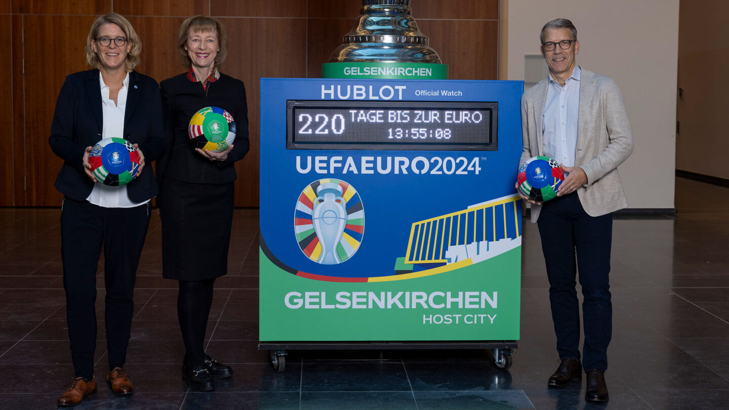 Christina Rühl-Hamers, Karin Welge und Peter Knäbel