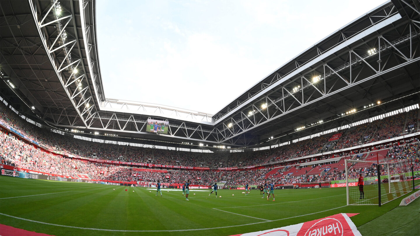 Totale der Düsseldorfer Arena