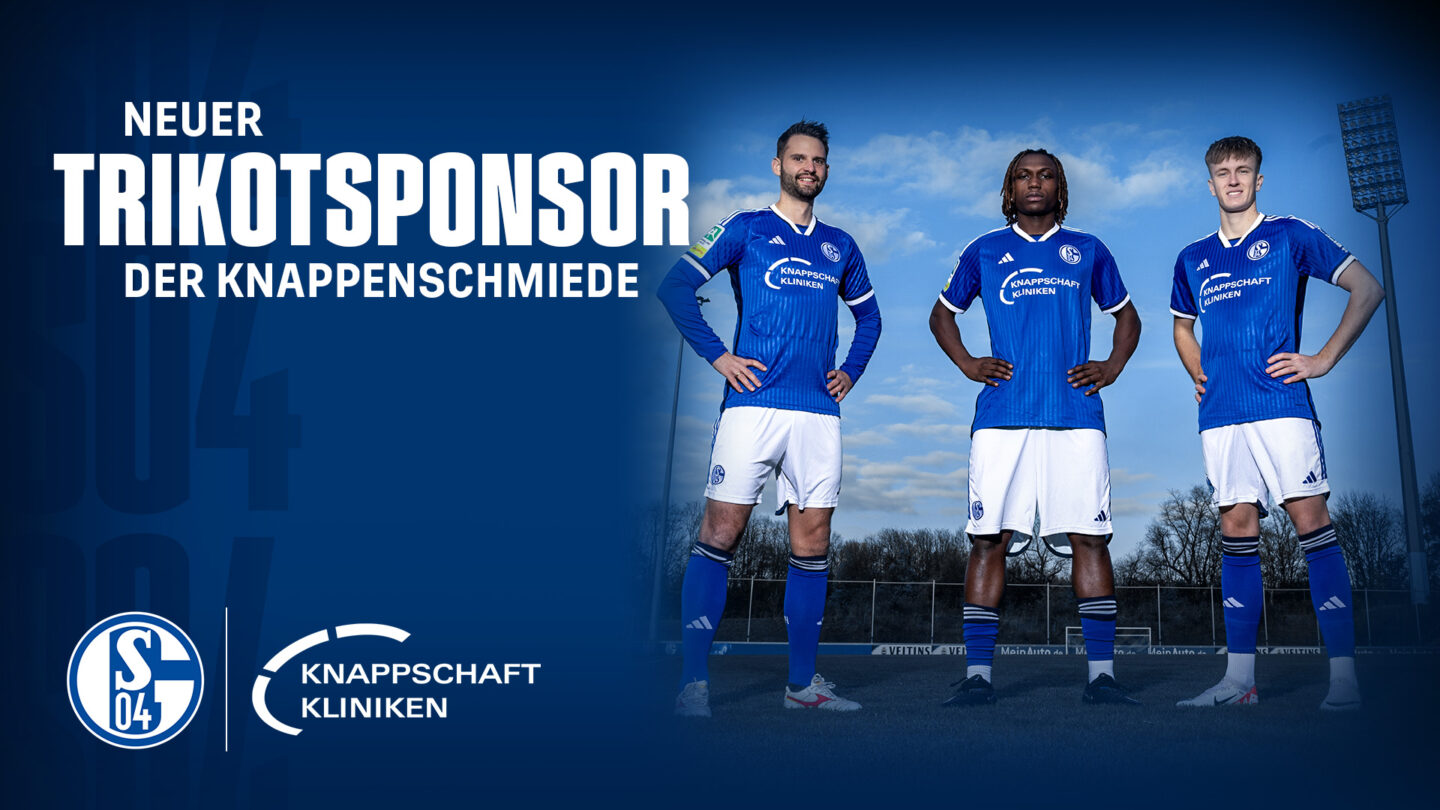 Knappschaft Kliniken GmbH wird Trikotsponsor der Knappenschmiede