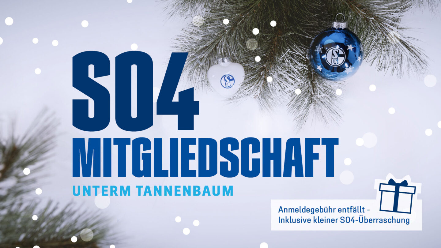 Königsblaue Weihnachten mit S04-Mitgliedschaften