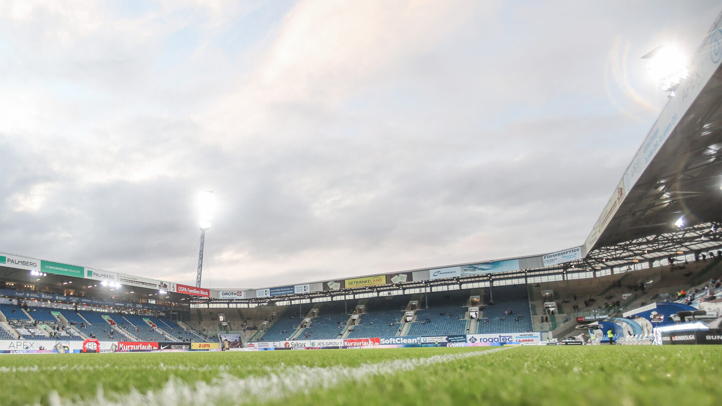 Totale vom Ostseestadion