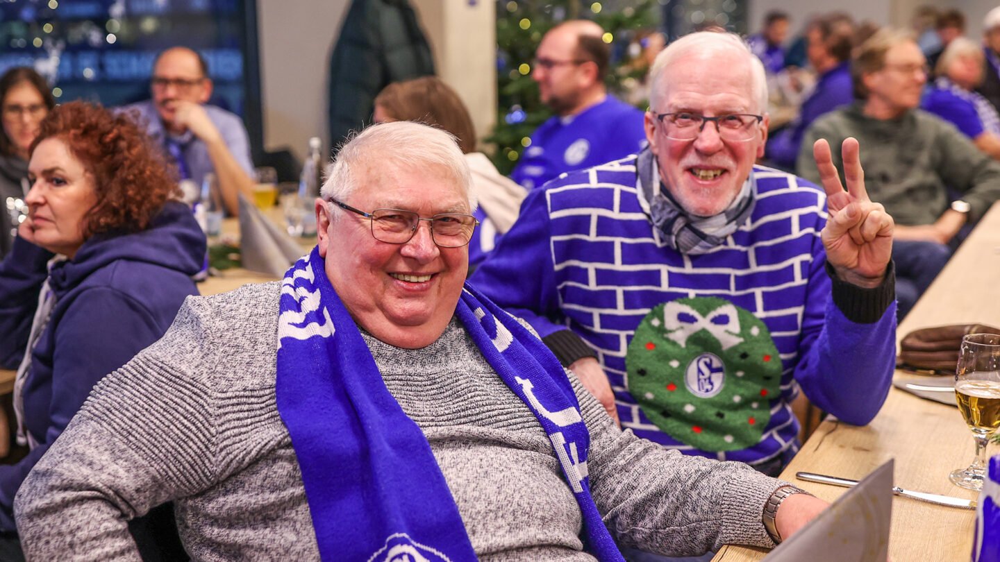 Weihnachtsfeier für Fans mit Behinderung