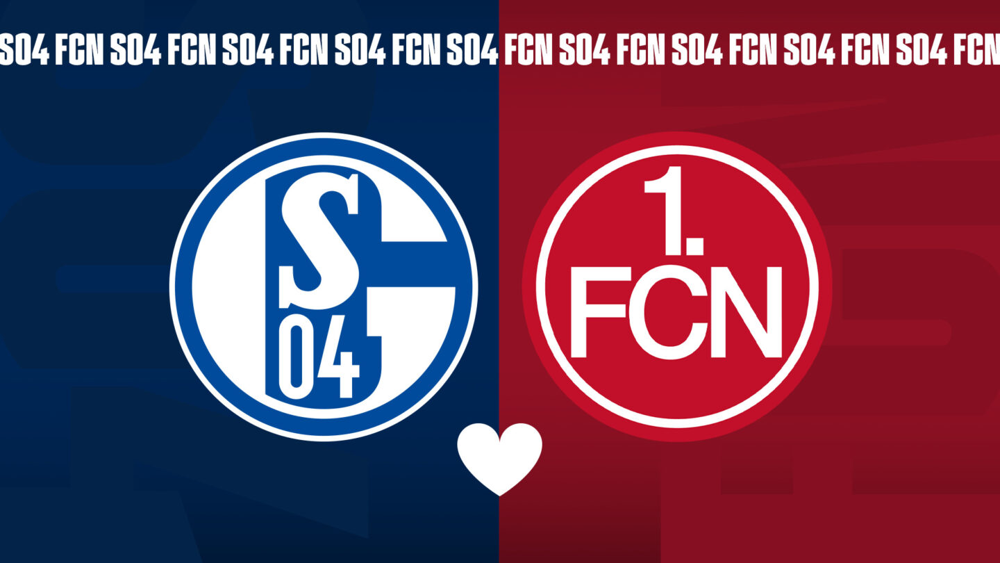 Grafik mit beiden Vereinslogos