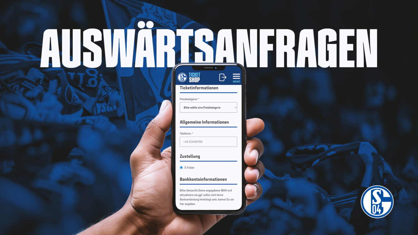 Anfrage für Auswärtskarten
