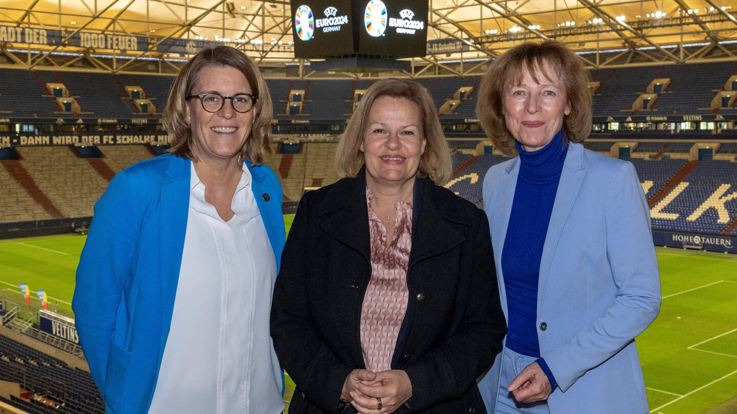 Christina Rühl-Hamers, Nancy Faeser und Karin Welge