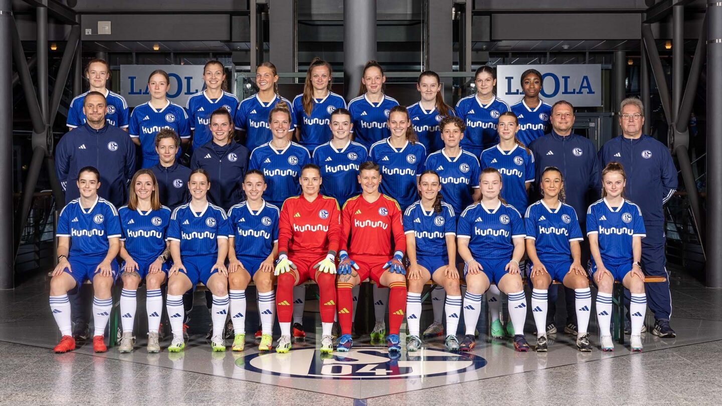 S04-Frauen: Mannschaftsfoto Team II