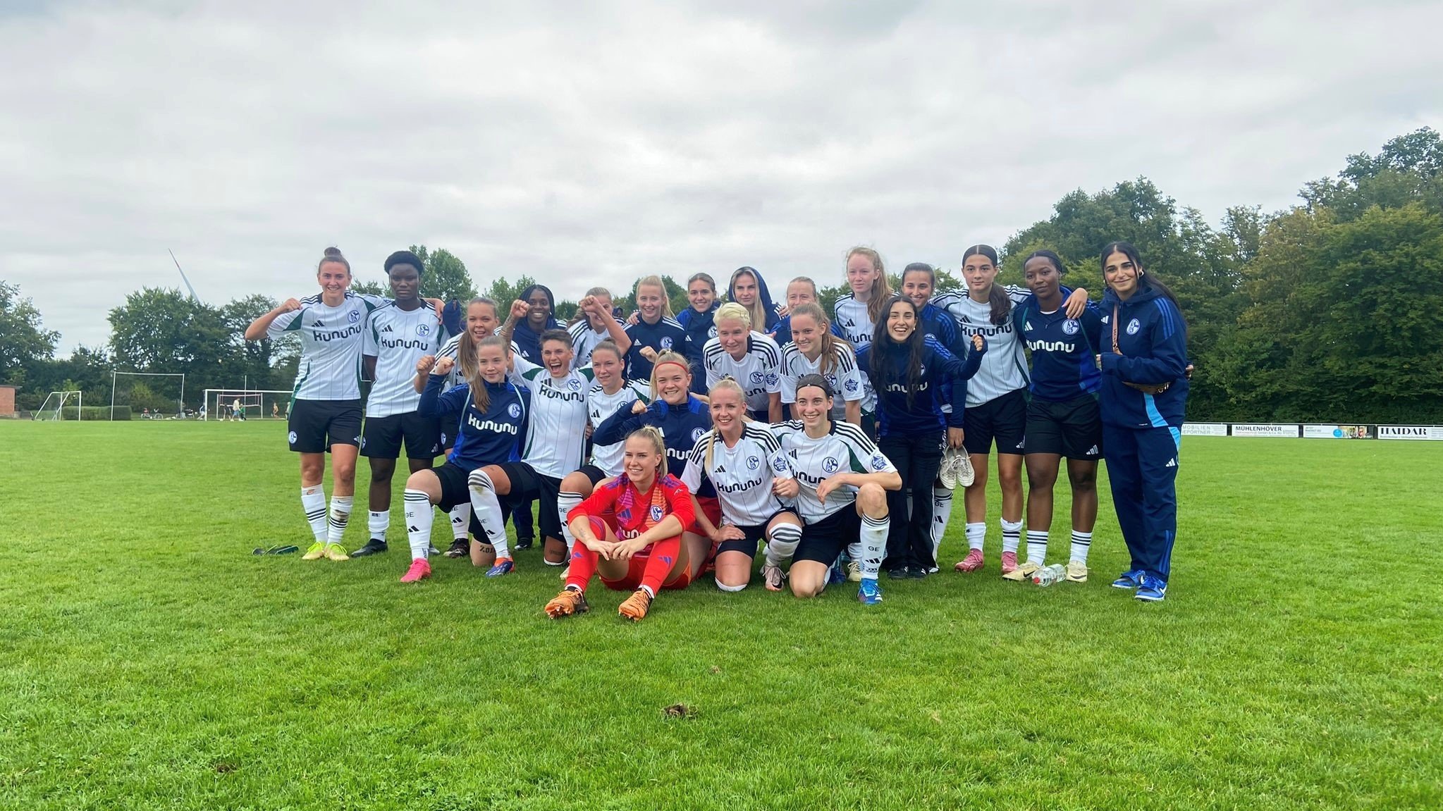 Siegerfoto Team I nach dem Spiel gegen Amelsbüren