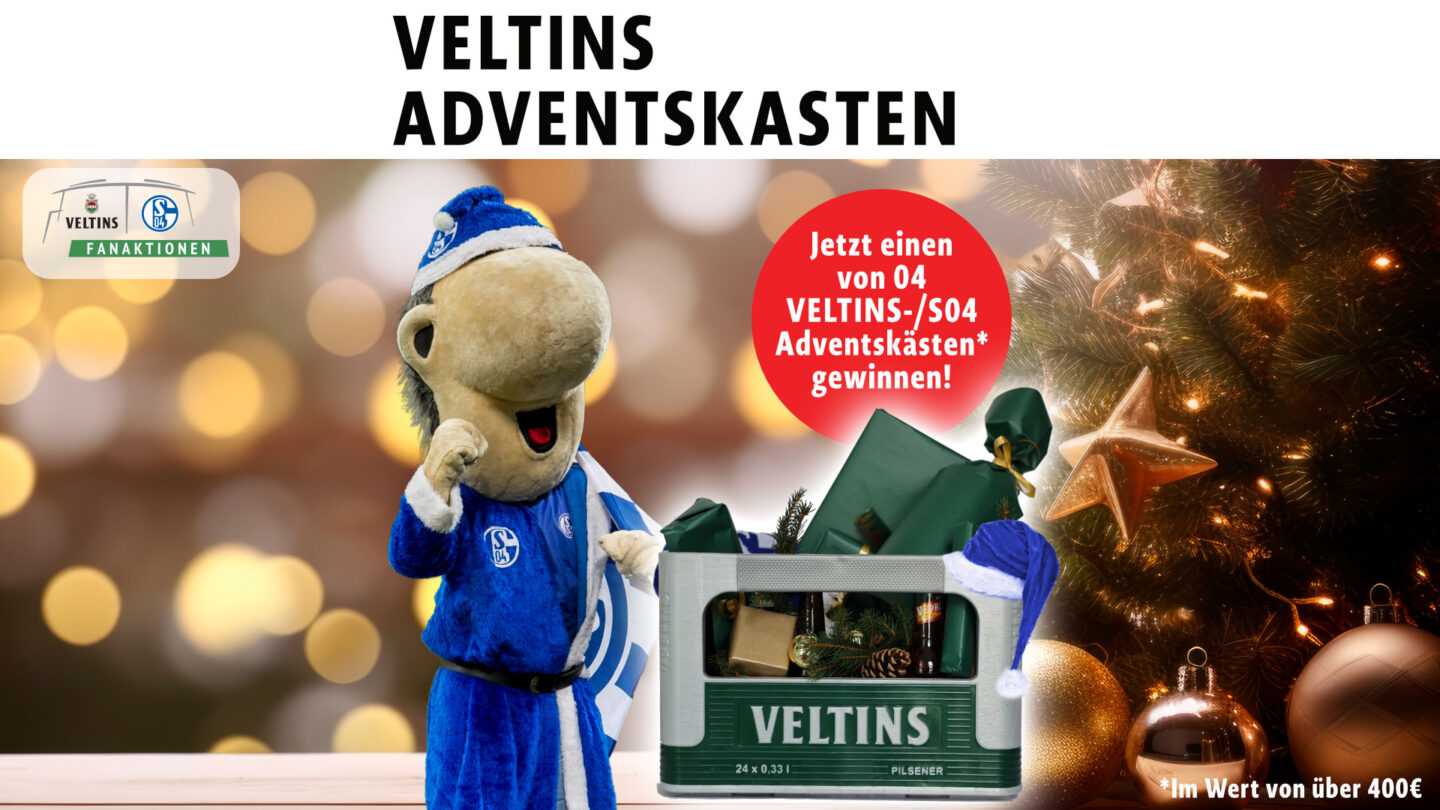 Gewinne einen von 04 exklusiven VELTINS-Adventskalendern!