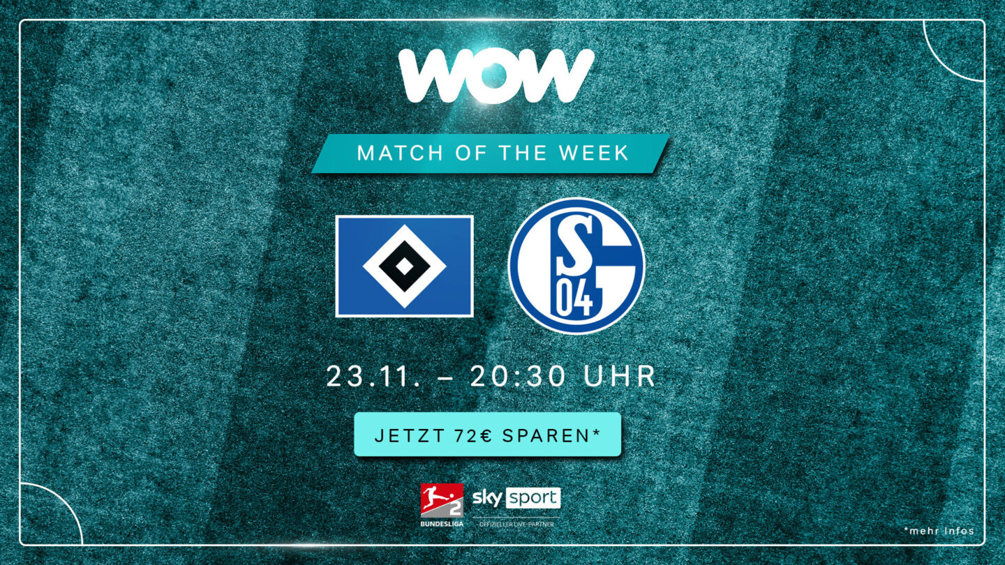 Stream das „WOW Match of the Week“ live!