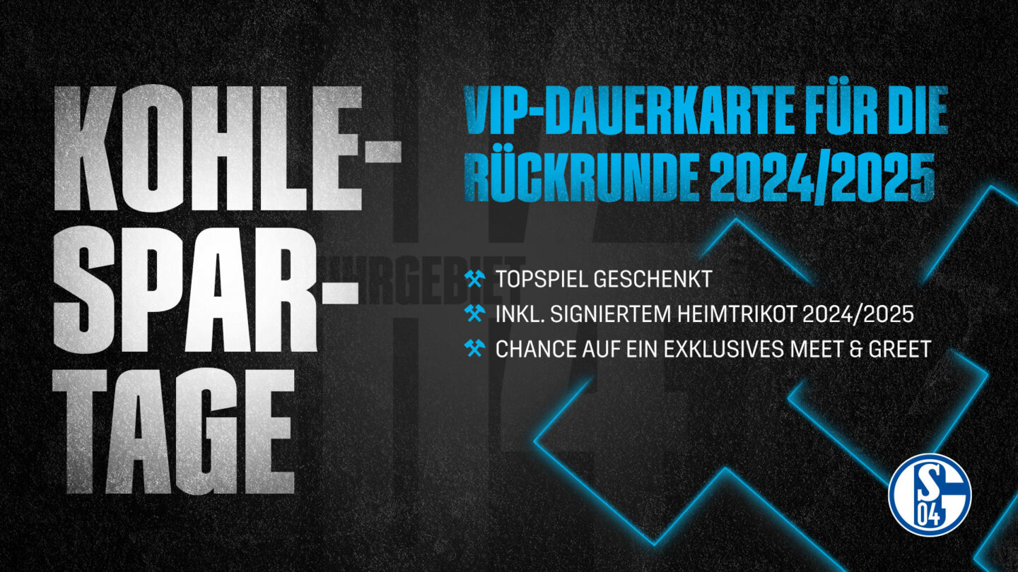 Kohle-Spar-Tage: VIP-Rückrunden-Dauerkarte zum Aktionspreis