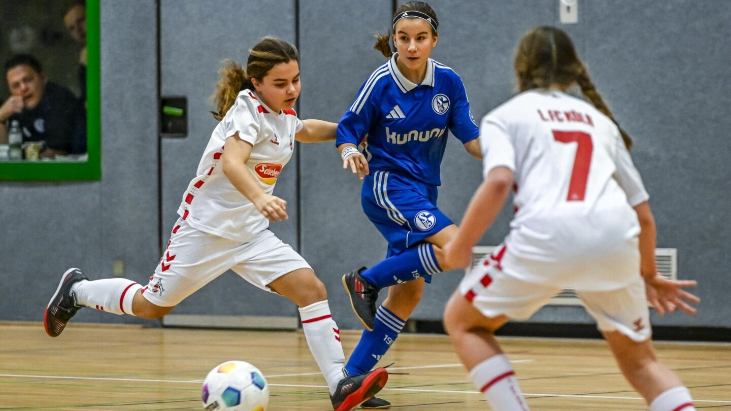 04.01.2025, FC Schalke04 U13 Turnier, U13, 1.FC Köln,