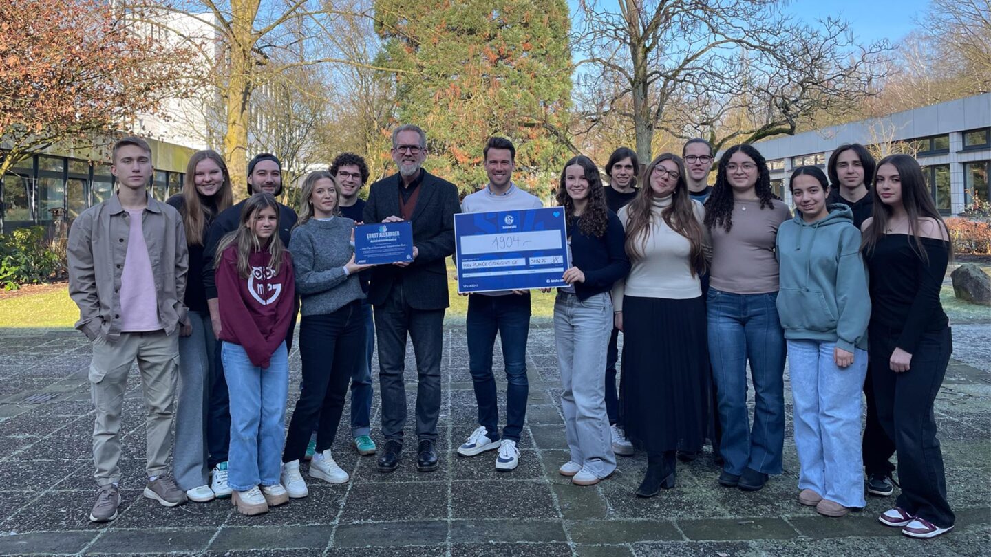 Schüler mit der EAA.