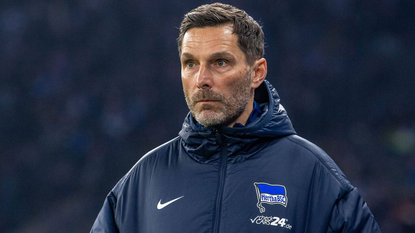 Hertha-Trainer Stefan Leitl