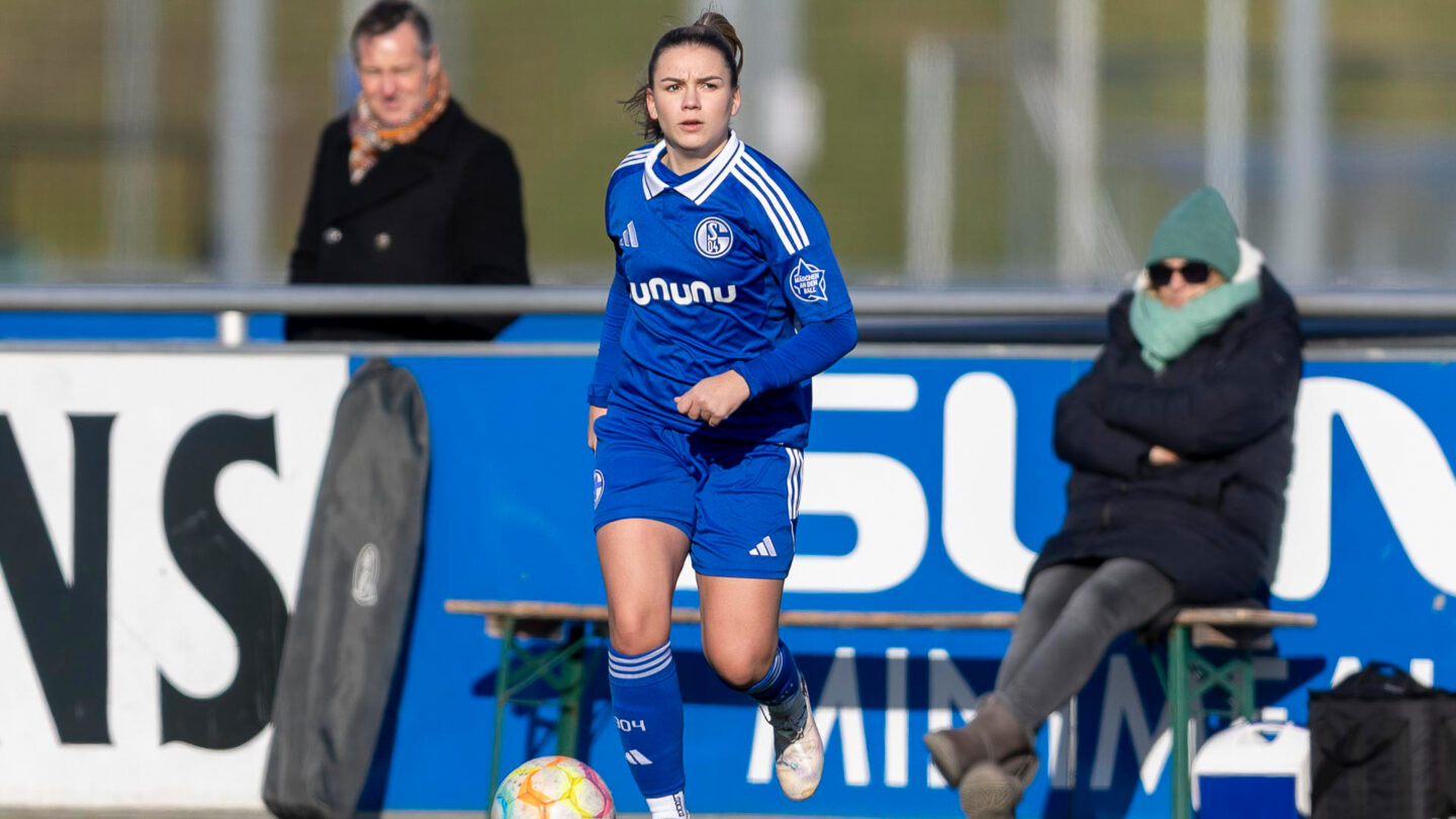 Spielszene von Team I der S04-Frauen