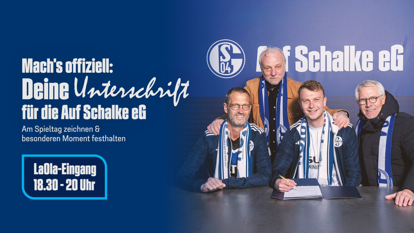 Fotoaktion zur Fördergenossenschaft Auf Schalke eG