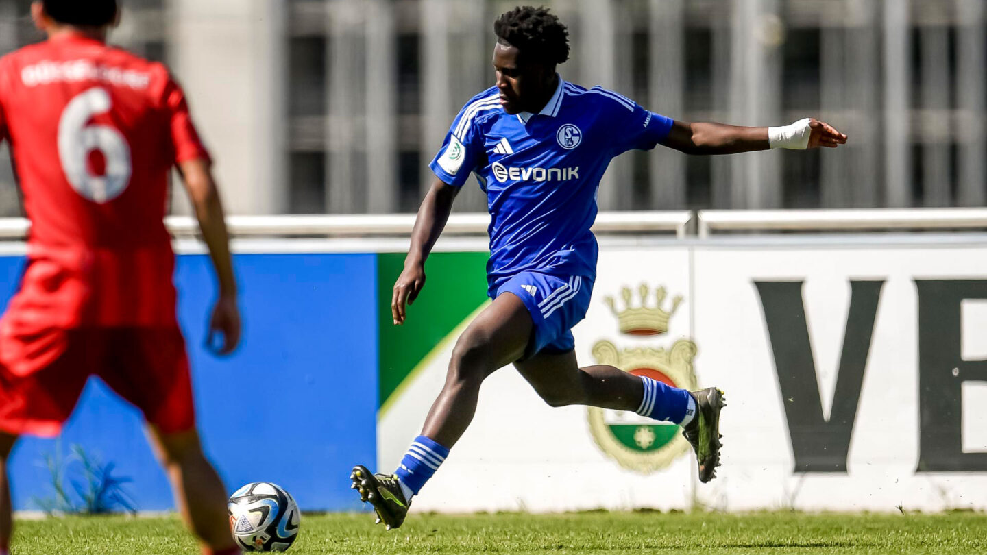 Schalkes U19 lieferte sich ein packendes Duell mit Düsseldorf.