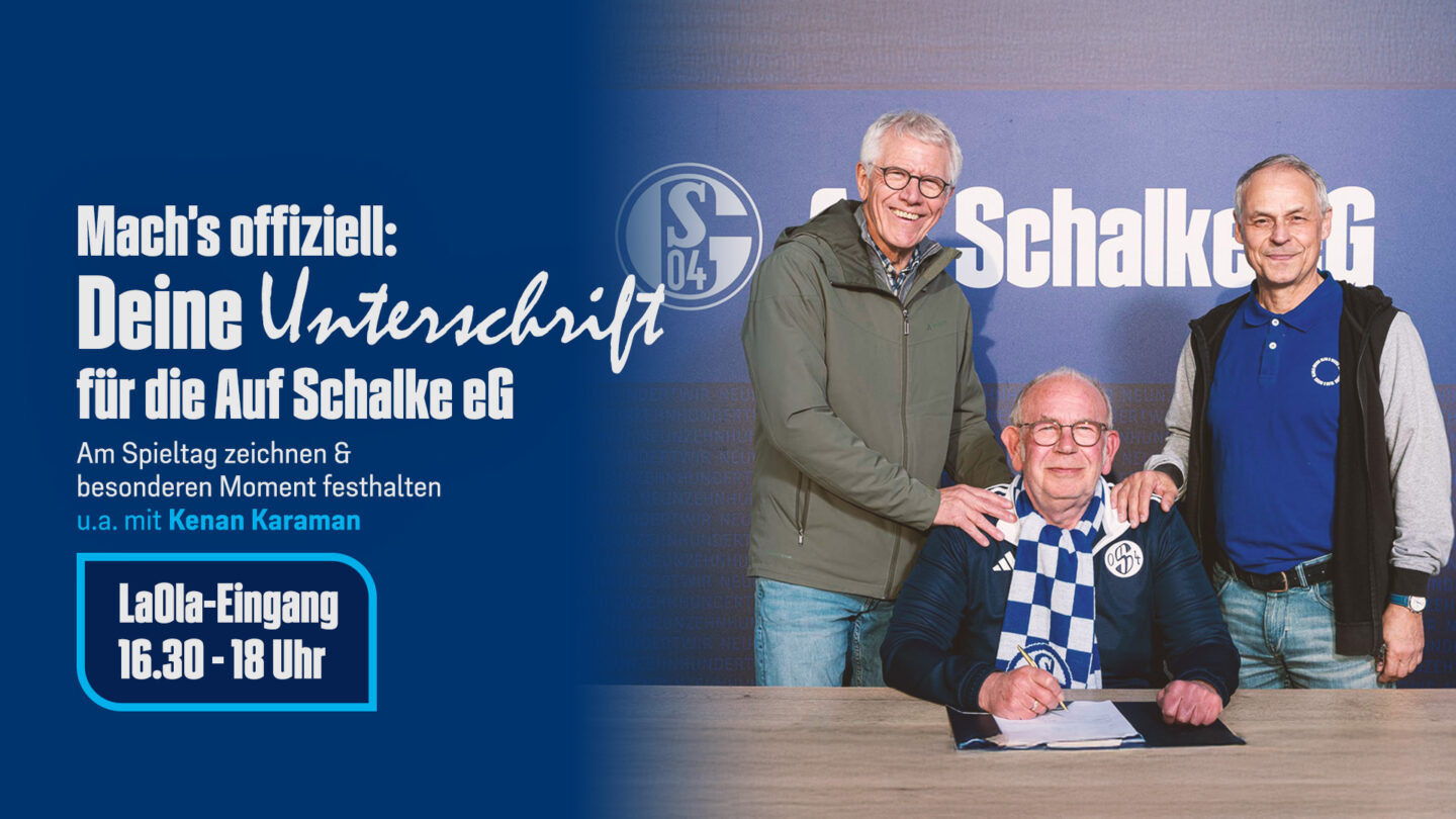 Fotoaktion zur Fördergenossenschaft Auf Schalke eG