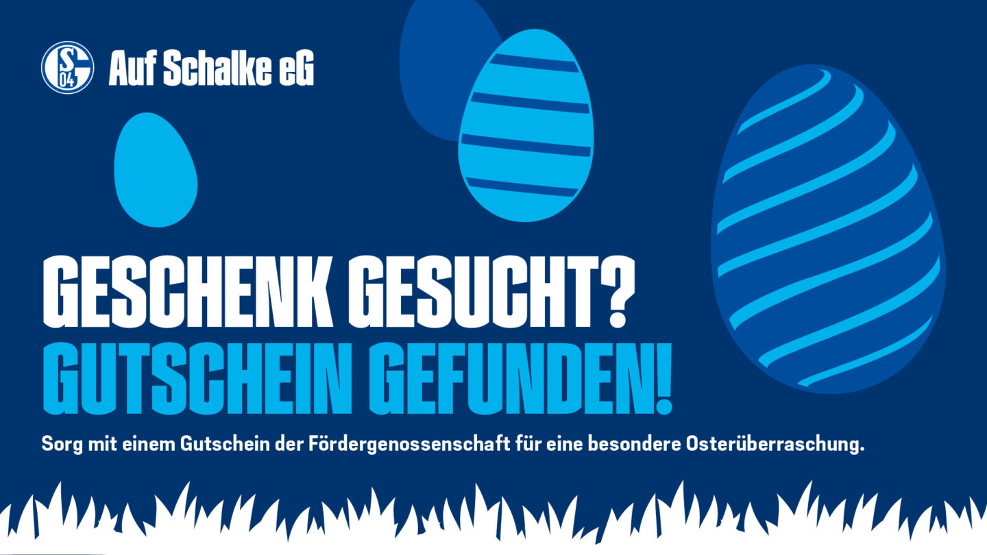 Ostergutscheine für die Auf Schalke eG