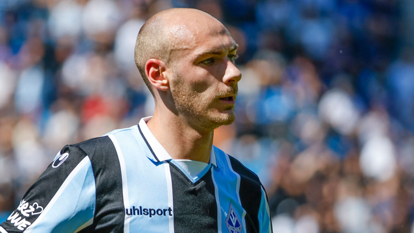Henning Matriciani im Trikot von Waldhof Mannheim