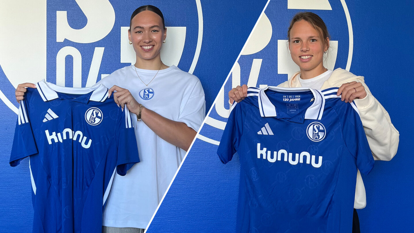 Neuzugang Lucy Karwatzki und Maja Hünnemeyer von Team 1