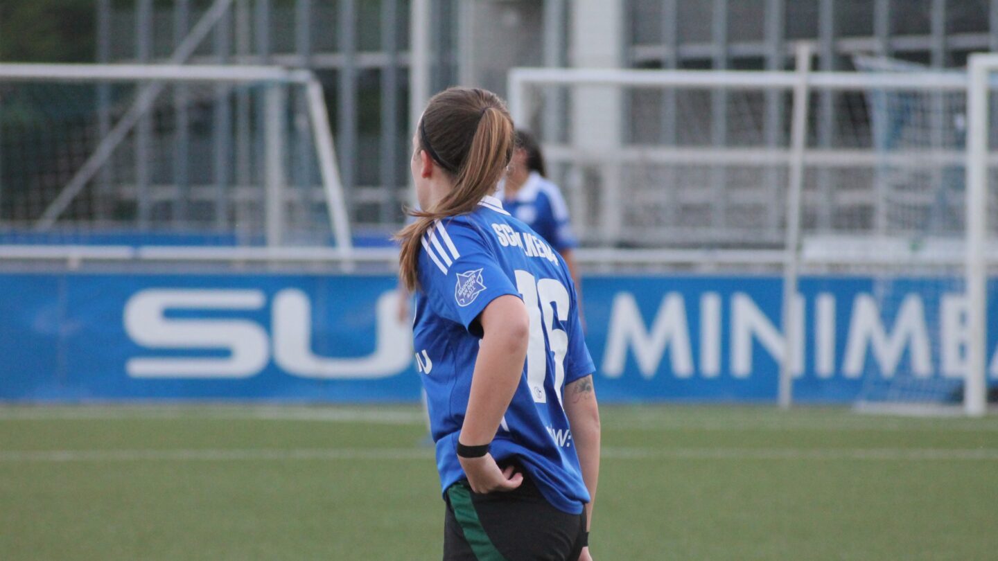 Spielerin von Team II auf dem Platz