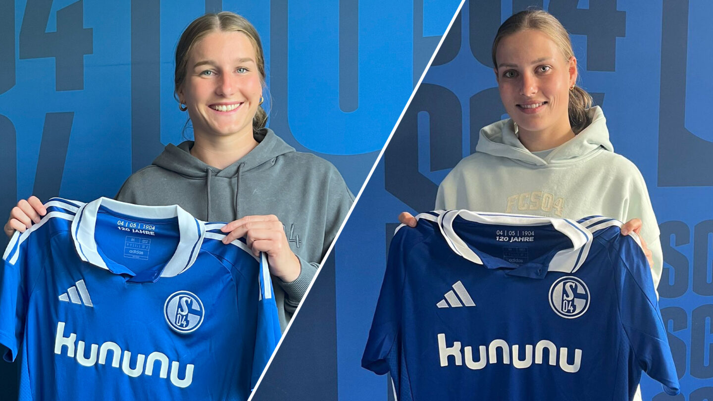 Neuzugang Alessandra Vogel und Pia Rybacki von Team 1