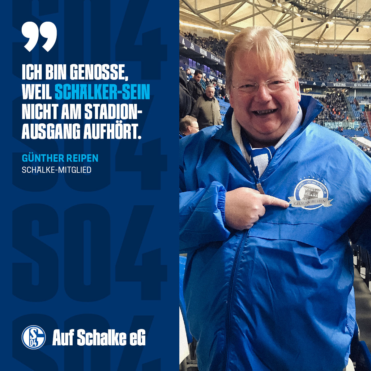 Auf Schalke eG | Günther Reipen