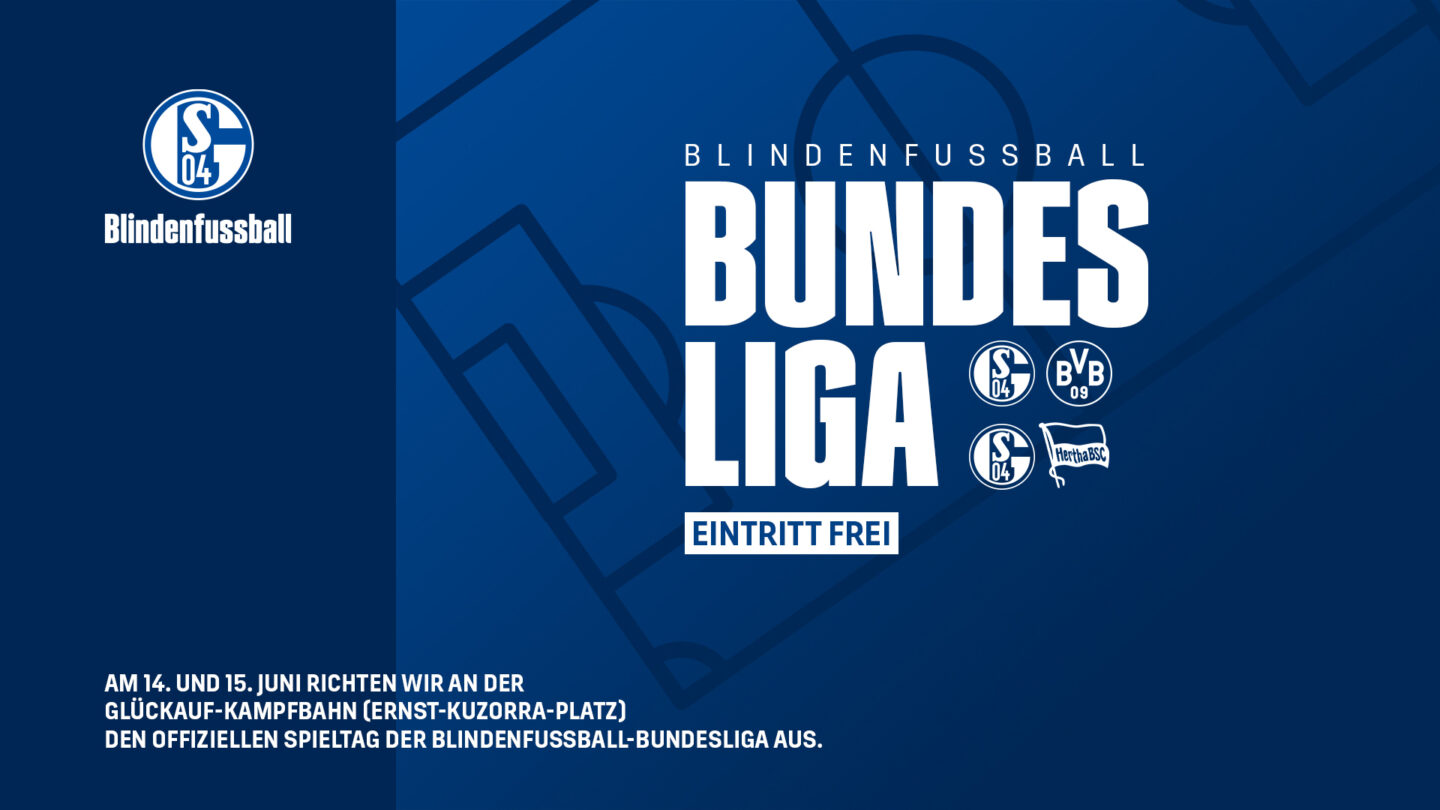 Schmuckgrafik: Blindenfußball-Bundesliga