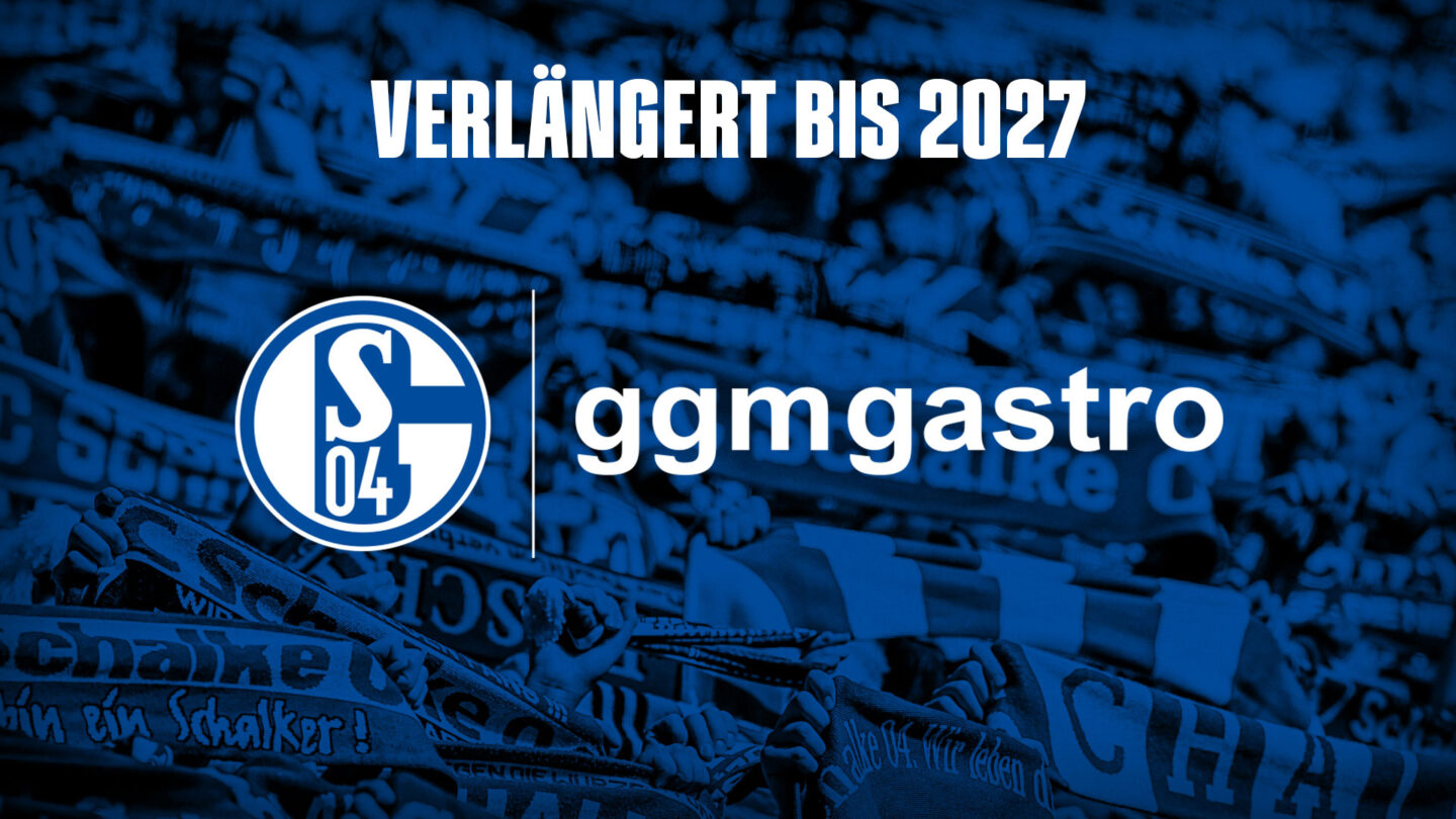 Schmuckgrafik: GGM Gastro bleibt Partner des FC Schalke 04