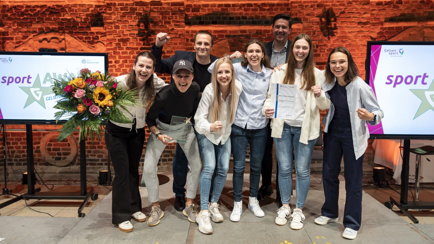 Team I beim GelsenSportAward 2024