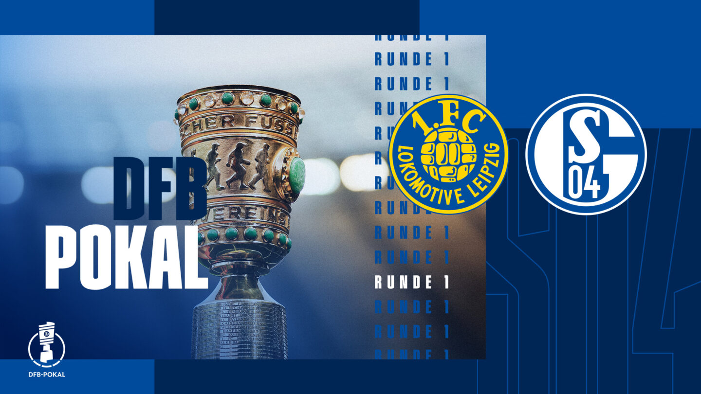 Logos von Lokomotive Leipzig und Schalke 04