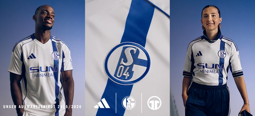Auswärtstrikot des FC Schalke 04 in der Saison 2025/2026