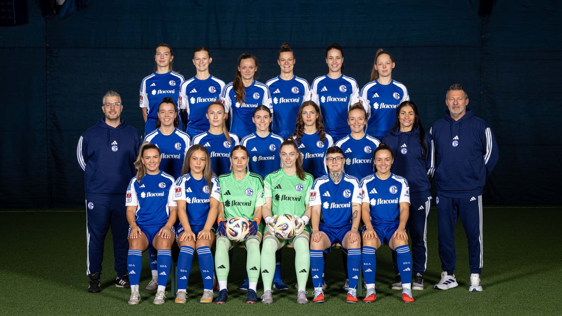 FC Schalke 04, Fußball der Frauen, Mannschaftsfotos, 04.10.2025