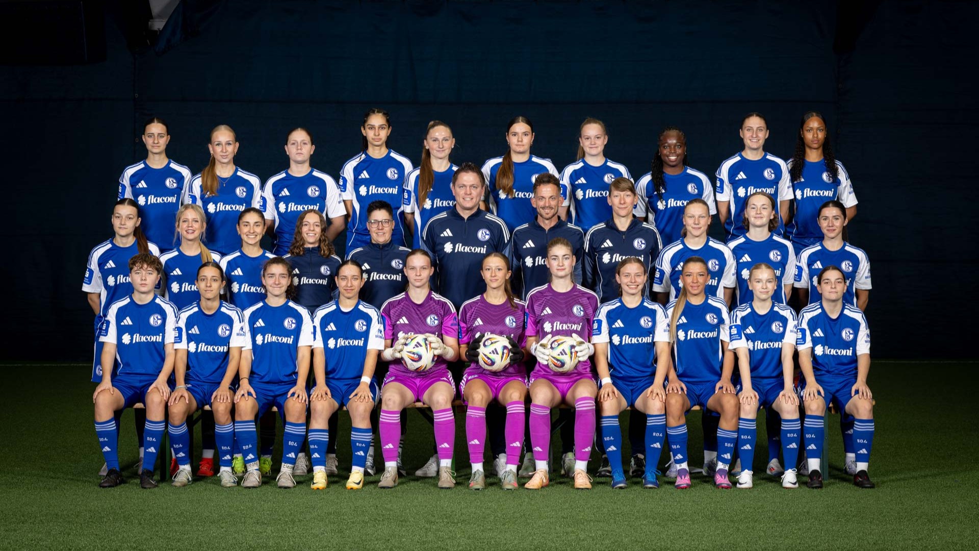 FC Schalke 04, Fußball der Frauen, Mannschaftsfotos, 04.10.2025
