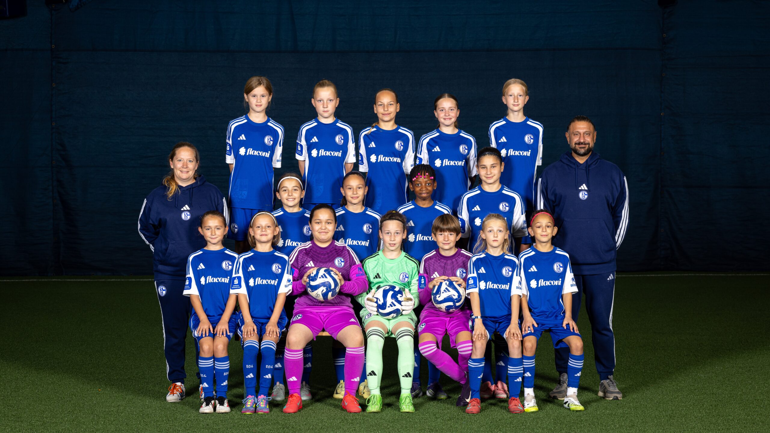 FC Schalke 04, Fußball der Frauen, Mannschaftsfotos, 04.10.2025