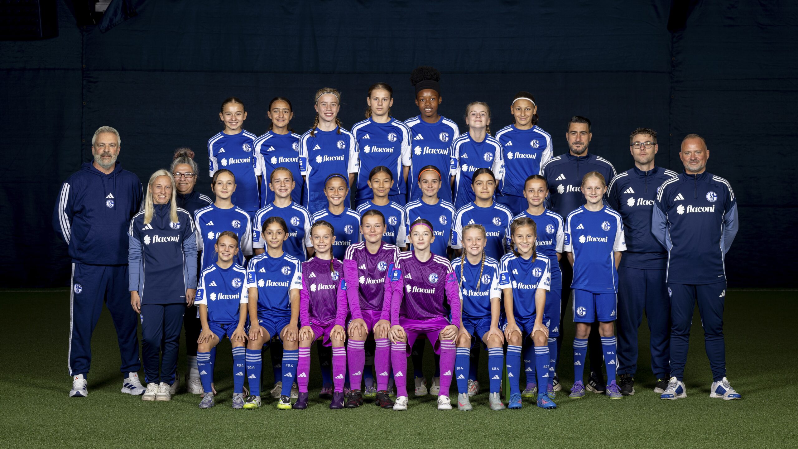FC Schalke 04, Fußball der Frauen, Mannschaftsfotos, 04.10.2025