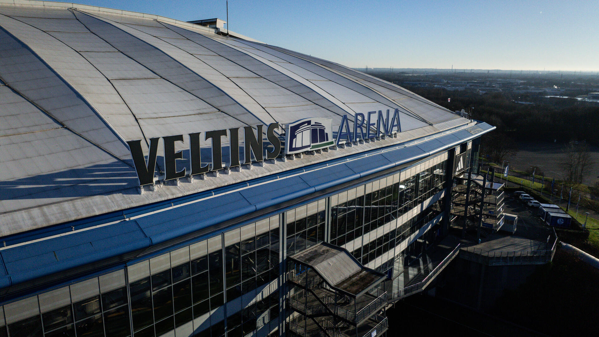 Luftbildaufnahmen Veltins Arena