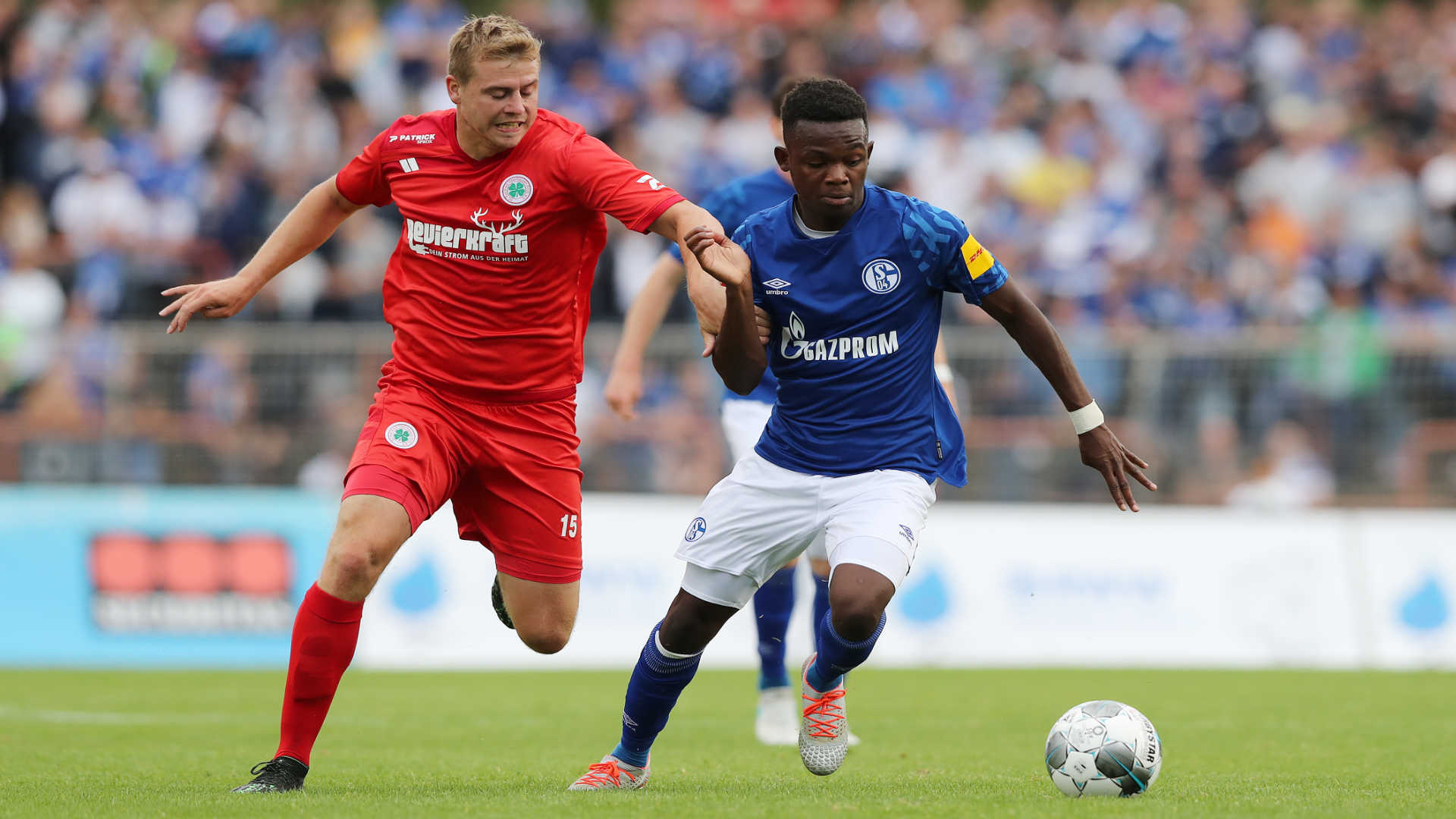 firo :  07.07.2019,Fußball,1.Bundesliga, Saison 2019/2020,Testspiel,RWO, Rot-Weiß Oberhausen &#8211; FC Schalke 04