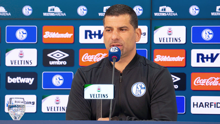 Schalke 04 –  Rostock | Die Pressekonferenz vor dem Spiel