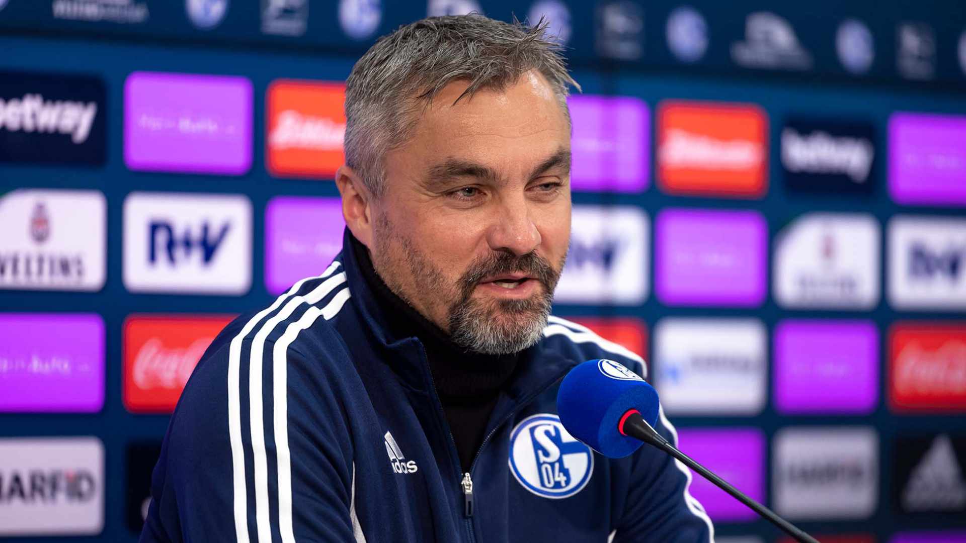 FC Schalke 04, Thomas Reis, Pressekonferenz, 27.10.2022