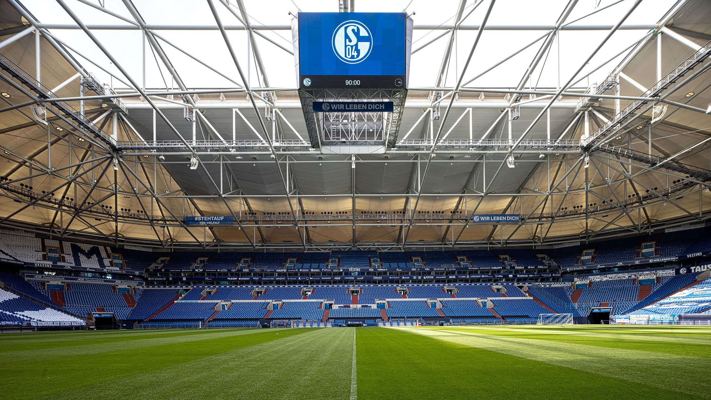 FC Schalke 04, VELTINS-Arena, April 2021