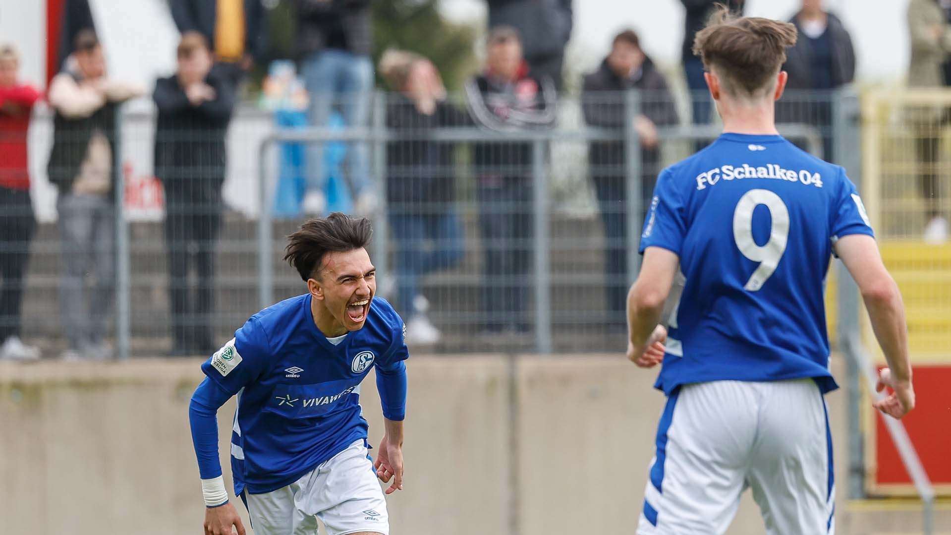 FC Schalke 04, U17, Fortuna Düsseldorf, Meisterschaft, Halbfinale, Rückspiel, 01.05.2022